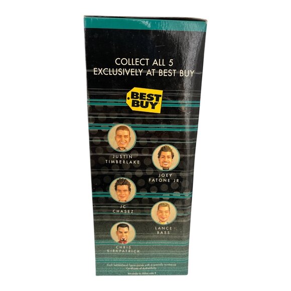 2001 NSYNC Best Buy Exclusive Collectible Bobblehead Set – JC Chasez, Chris Kirk - Picture 3 of 6